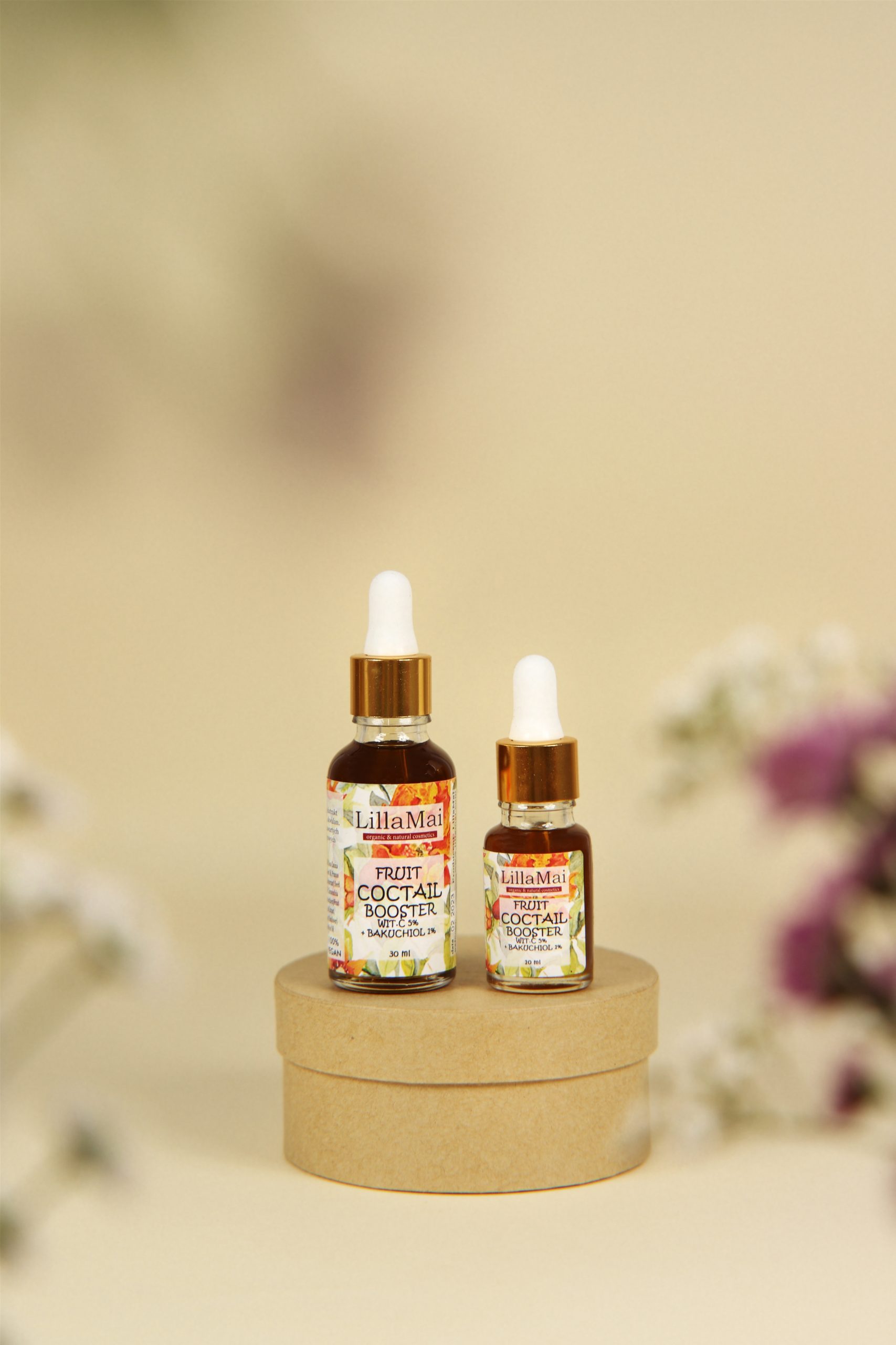 Fruit Coctail Booster wit.C+Bakuchiol wersja mini 10ml - obrazek 2