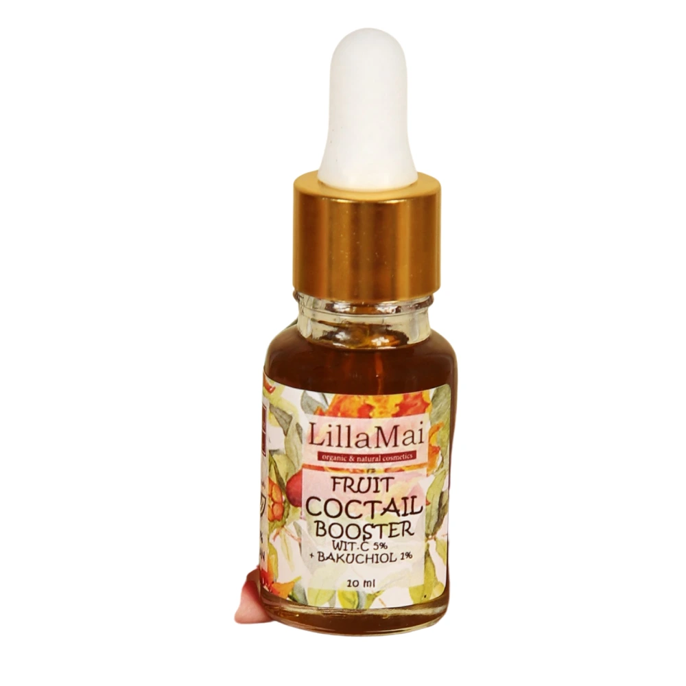 Fruit Coctail Booster wit.C+Bakuchiol wersja mini 10ml - obrazek 4