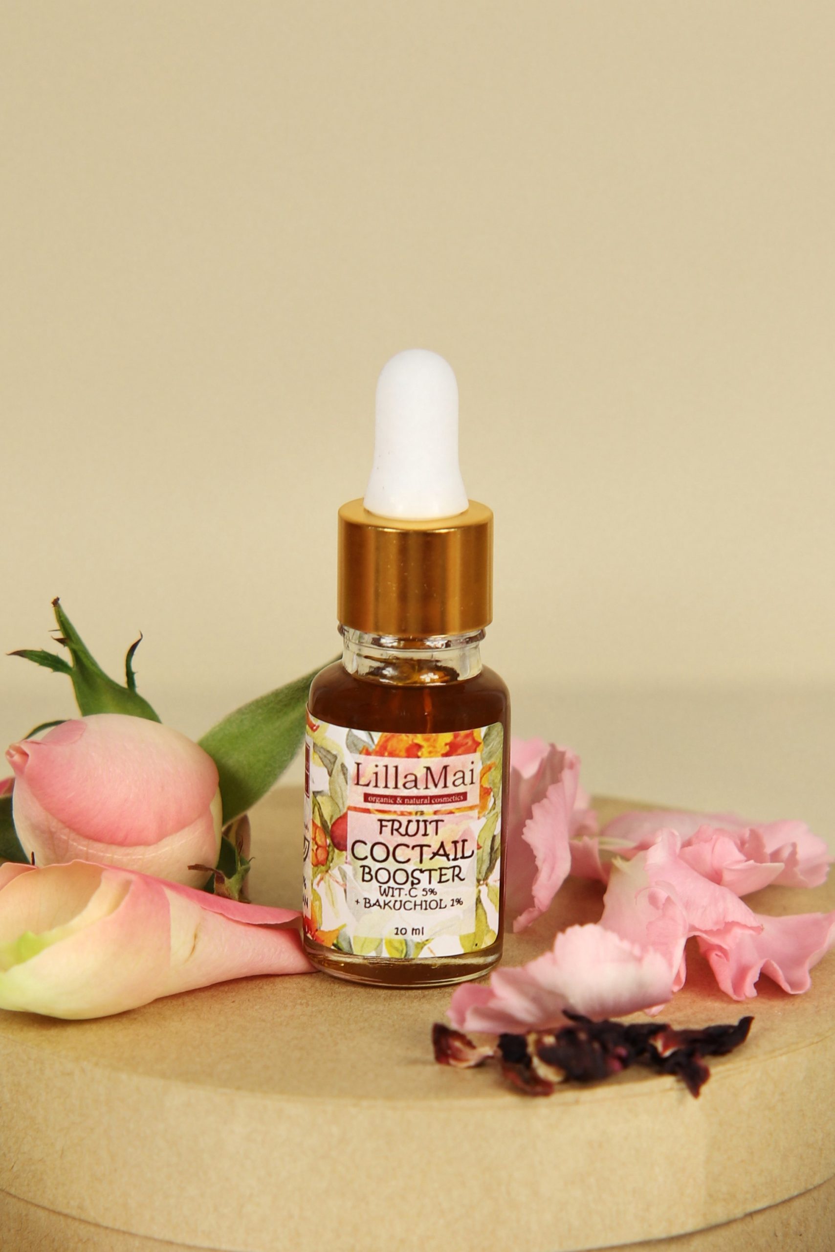 Fruit Coctail Booster wit.C+Bakuchiol wersja mini 10ml - obrazek 3